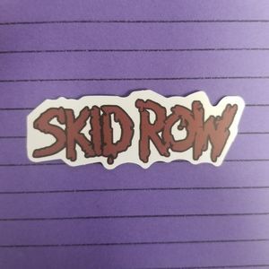 Skid Row Sticker Decal 5/$5